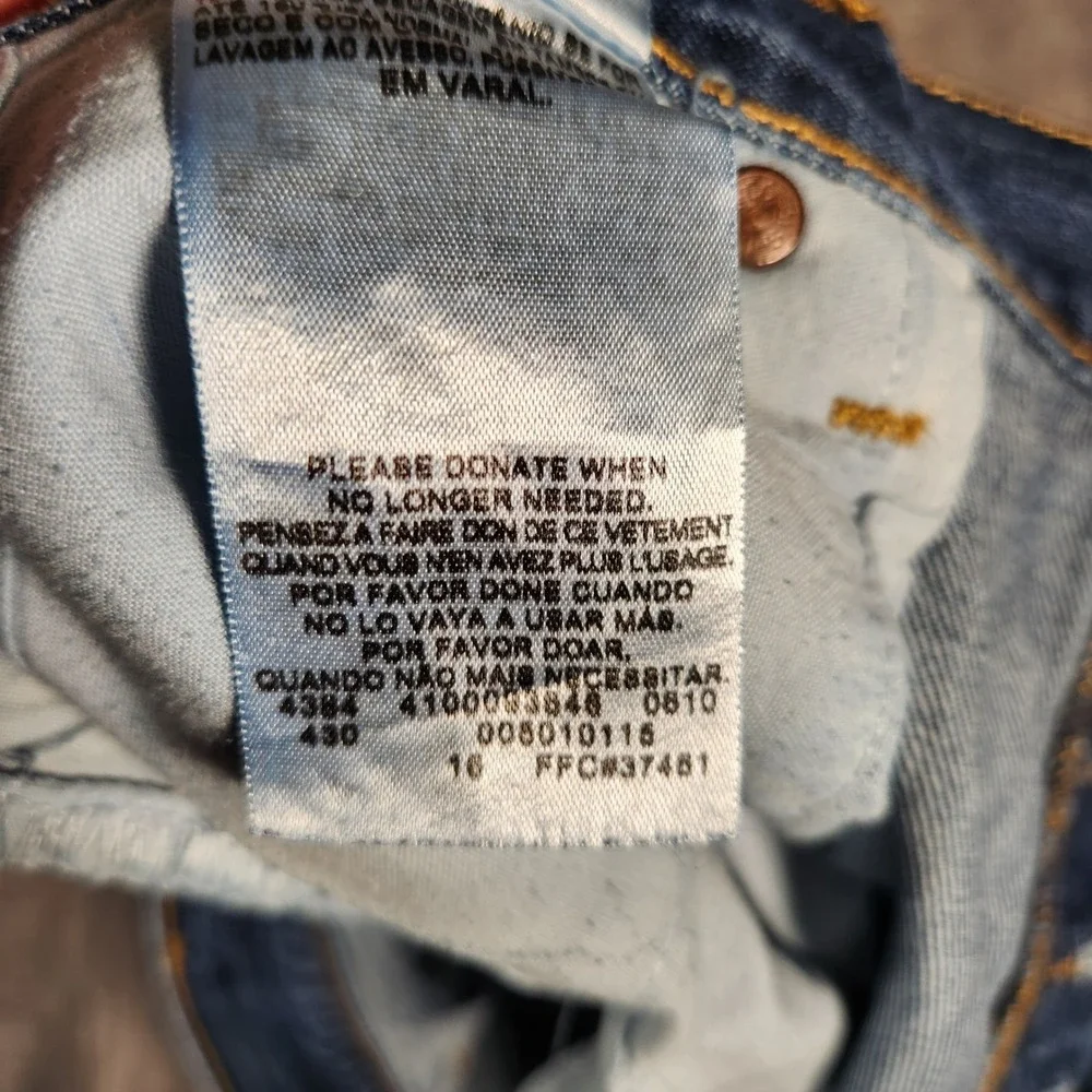 Levi's 501XX Jeans Men's 42X32 Blue Original Straight Leg Button Fly Denim 501‎